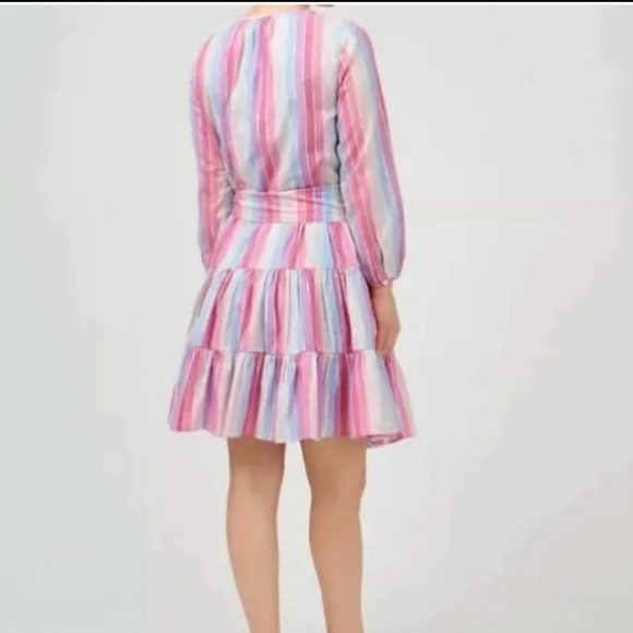 NWT JCrew 💜🩷🩵 dress - Picture 4 of 8